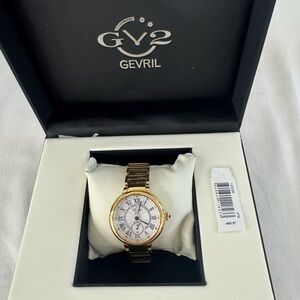 Women’s Gervil Watch. Never worn. Brand new